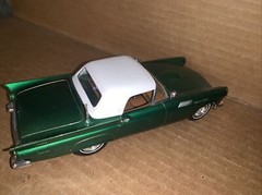 1957 Ford Thunderbird Promo/Model Car 1:24 Or 1:25 (Lot 1237)