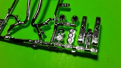 AMT 40 1940 Ford Sedan 1/25 2 Engine Lot Flathead Buick Nailhead Headers