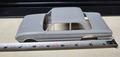 3d printed 1962 Ford Falcon Gasser stock hood model slot car body