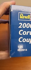 NIB 2000 Chevrolet Silver Corvette Coupe Revell Promo 1:25 Sealed 85-0914