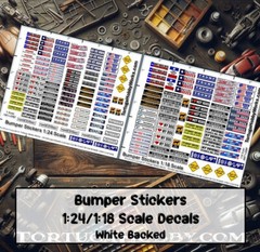 1:24 Scale – Bumper Stickers – Decals – Trump Election Bumper Stickers More