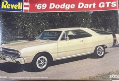 1995 Revell 1:25 Scale Sealed Model Kit ‘69 Dodge Dart GTS Skill Lvl 2 Kit #7603