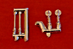 AMT 1961 Ford Ranchero Mirrors and Antennas 1/25