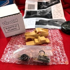 1931 Bugatti Type 51 Dubos Coupe Vroom 1/43rd Scale Resin Unbuilt Kit Rare