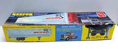 AMT 1:25 Watkins Reefer Fruehauf FB 40′ Refrigerator Van Sealed Inside Model Kit