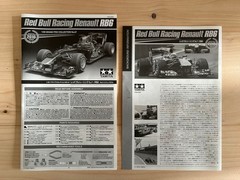 TAMIYA 1/20 Red Bull Racing Renault RB6 ”Grand Prix Collection No. 67” used