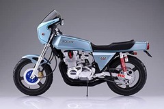 64000 Aoshima 1 12 The Bike Series No. 44 Kzt00D Z1R 1977 Custom Plastic Model