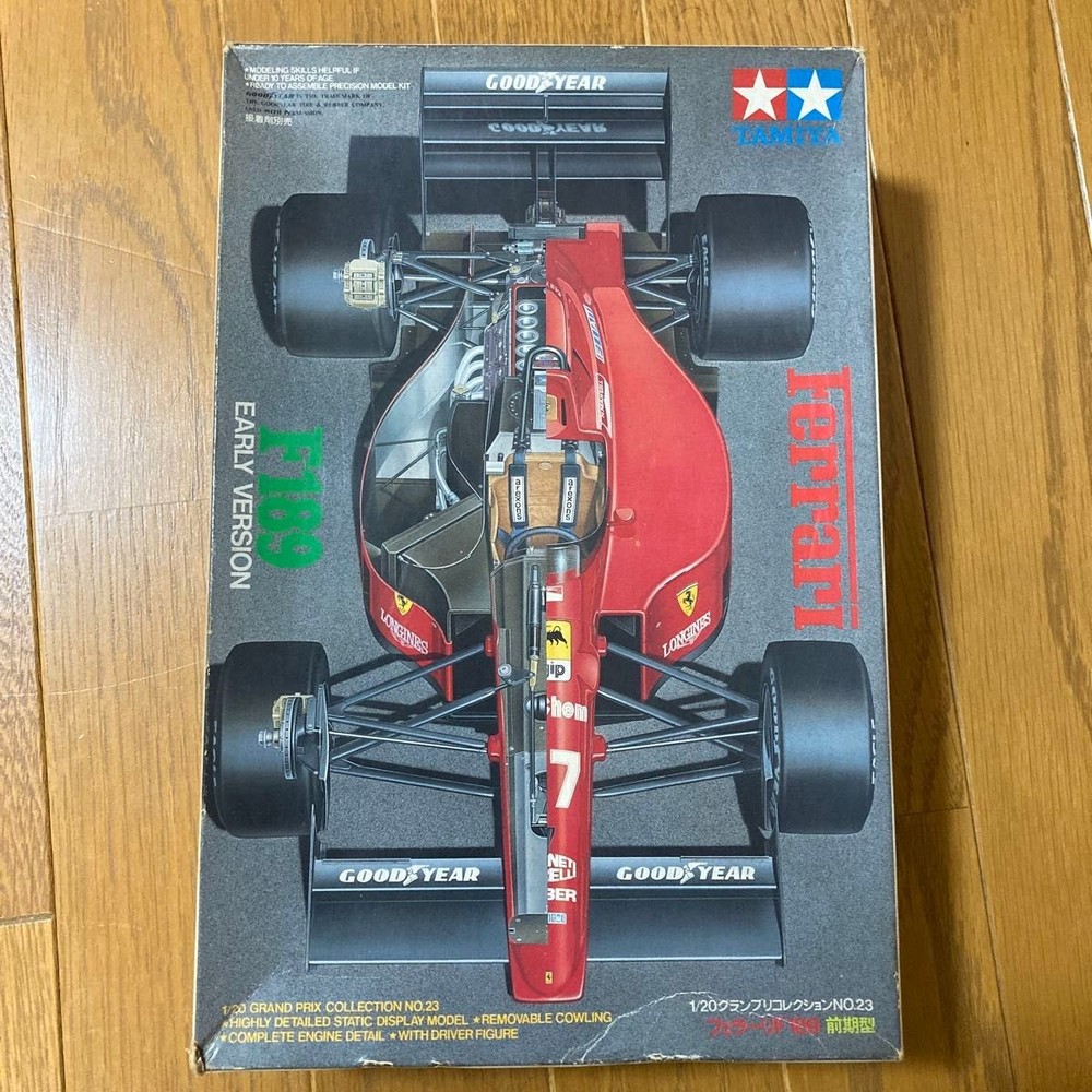Tamiya 1 20 Ferrari F189 Early Type Plastic Model