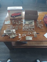 AMT FORD 1932 Phaeton model kit Build 1 of 2 ways New in Open Box Lot # 58
