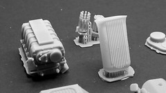 HEMI V8 Chrysler BLOWN SUPERCHARGER – 3D print 1 8 12 18 24 43 amt revell Tamiya