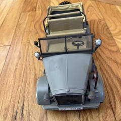 WW#2 GERMAN COMMAND CAR HORCH Kfz.15 Plastic Toy, LENGTH 9.5″ INCHES Collectible