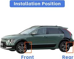 Mud Flaps for 2023 2024 2025 Kia NIRO Hybrid Mud Guards Splash Guards No Drillin