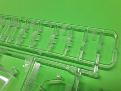 Windshield Glass 91 1991 Chevy S-10 Pickup Truck 1/25 Clear Parts Marker Lights