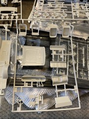 AMT ETRL 1:25 ’67 MUSTANG FASTBACK MODEL KIT Lot & Started SVT Mustang Cobra