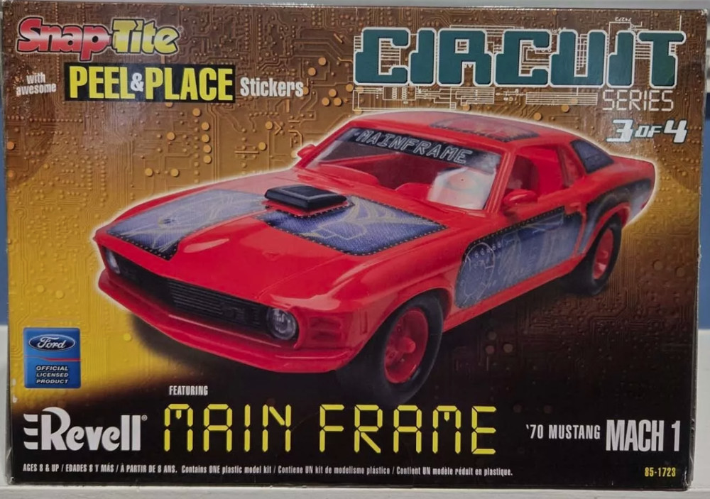 Revell SnapTite ’70 MUSTANG MACH 1 Main Frame