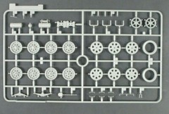 Dragon 1/35th Scale 3.7cm Flak 43 Sd Kfz 7/2 Parts Tree C from Kit No. 6553