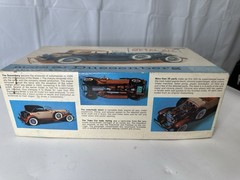 Duesenberg SJ Town Car Model Kit Metal Vintage Started Appears Complete