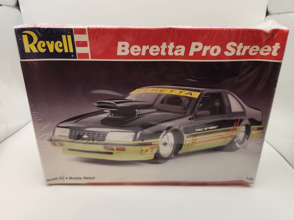 Vintage Brand New Sealed Box Rare Revell Beretta Pro Street 1:25 Model Kit