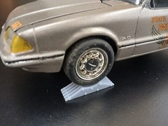 Resin 3D Car Show Ramps Set Garage Diorama – Custom Model – 1/24 , 1/25