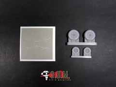 1:48 Resin Wheels Landing Gear for MiG 29K KUB MiG 35