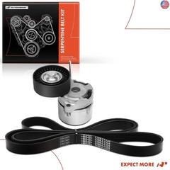 A-Premium Engine Serpentine Belt Drive Kit Compatible with Subaru Forester