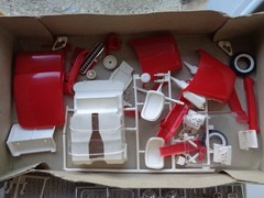 Monogram # PC-83 1955 Chevy Bel Air Convertible Hardtop Car Parts Model KIT 1/24