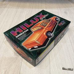Aoshima 1/24 Toyota Hilux Double Cab Lowrider Wire Wheel Custom Model Kit