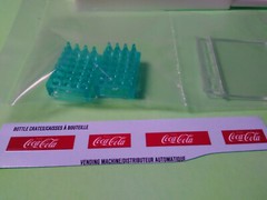 1977 Ford Van 1/25 Shop Diorama Coca-Cola Coke vending machine waterslide decal