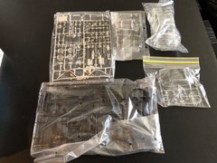 ESCI/ERTL Cystal Ford Ecort RS 1800 Rally Car 1/24 Kit, New, Parts Sealed in Box