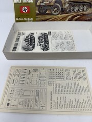 Hasegawa Mini Box 11 8Ton Half Track Model Kit 1/72 Scale German Army NOB