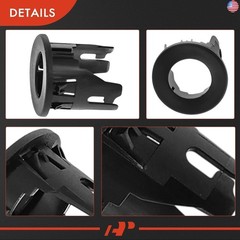 A-Premium 4-PC Rear Inner & Outer Parking Assist Sensor Retainer Bezels