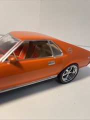 1969 AMC AMX built model car 1/25.