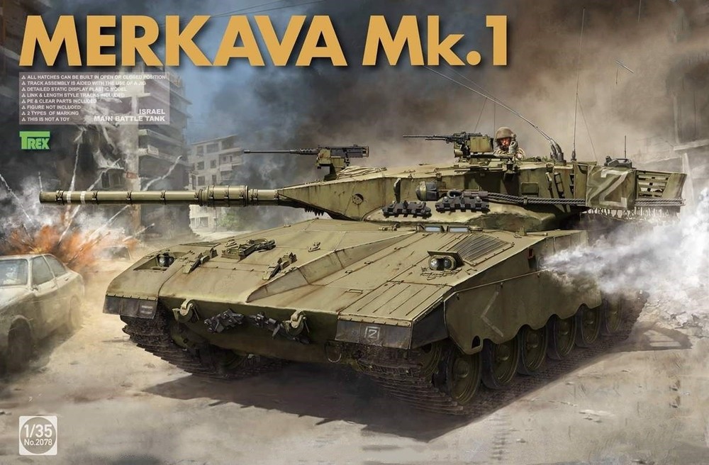Takom 2078 1/35 IDF Merkava Mk.1 Model Kit