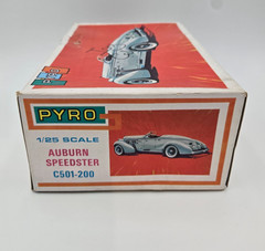 Vtg Pyro 1935 Auburn Speedster Model Kit 1/25 Signed Ivy Calvin Storage Wars