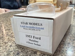 STAR MODELS RESIN 1953 FORD 4-DOOR SEDAN RESIN KIT! CIRCA 2000’s! VMCP!