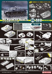 DRAGON 6957 1/35 PZ.KPFW.III Ausf.L s.Pz.Abt.502 Eastern Front 1942
