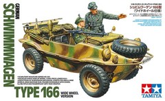 Tamiya 35393 1:35 German Schwimmwagen Type 166 Wide Wheel Version Plastic Kit