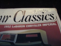 MIB Rare 1974 VTG 1st Orig ’32 LeBaron Chrysler Imperial MPC 13102 USA Model/Kit