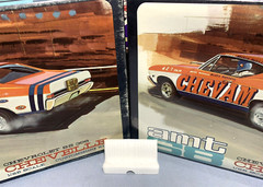 AMT 1968 CHEVROLET CHEVELLE SS396 “CHEVAM” #5628-200 MPC 1/25 NOS MINT REAR SEAT