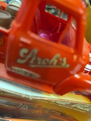 MONOGRAM 1955 FORD PICK-UP STROHMOBILE 1:24 MODEL KIT Partially Completed.