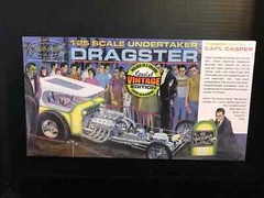 POLAR LIGHTS CARL CASPER UNDERTAKER DRAGSTER MODEL KIT 1/25 SCALE SEALED!