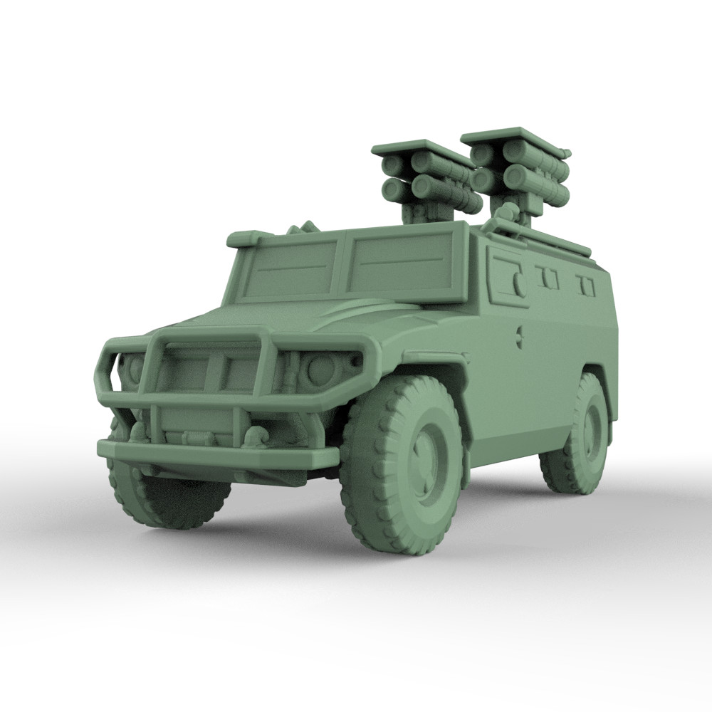SS385 1/200/350/700 Military Model Russia 9P163-3 Kornet-Em Armoured Vehicle