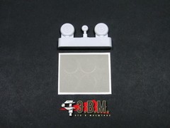1:72 Resin Wheels Landing Gear for Yak 9 scale model