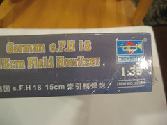 TRUMPETER 1/35 SCALE–GERMAN 15cm FIELD HOWITZER—FACTORY SEALED–FREE SHIPPING