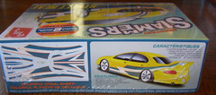 AMT Snapfast Slammers 1998 Chrysler Concorde Street Heat Snap-It Model Kit 1/25