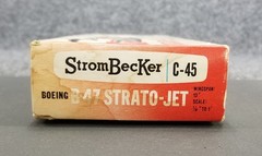 Strombecker Boeing B-47 Strato-Jet Bomber Wood Model Kit 1950s