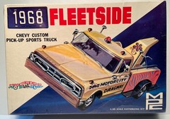 MPC 868 1968 Chevy Fleetside Tow Truck Pickup Wrecker Model, 1/25, Sealed (B266)