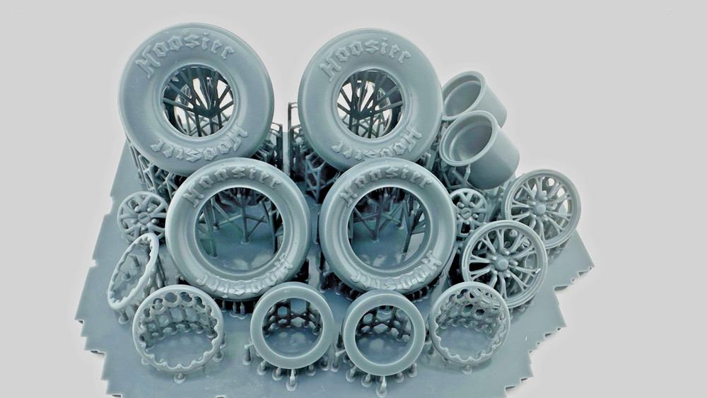 Drag Wheel set, Weld wheels and Hoosier tires
