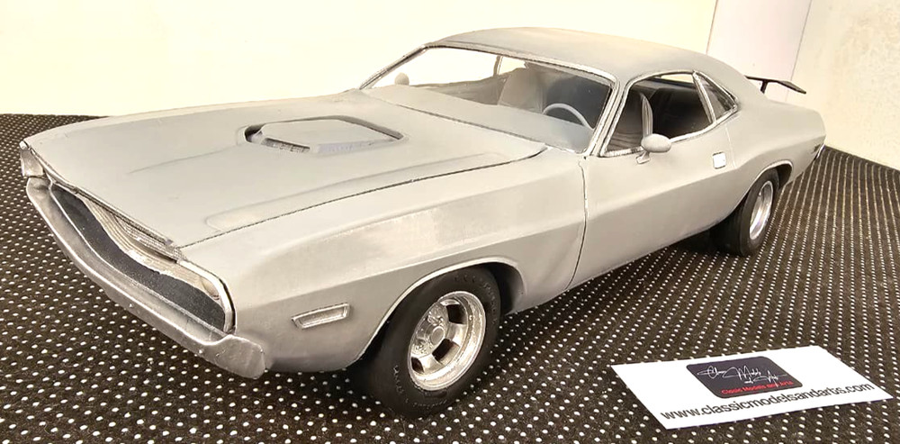 Dodge Challenger RT Mopar 1970 Modle Kit Scale 1/24 -1/20