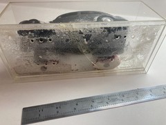 Built Car Model Ford custom display in plastic case